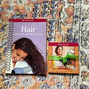 Vintage American Girl Books - Hair Styling Tips and Josefina